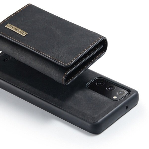 DG.MING For Samsung Galaxy S20 FE | S20 Ultra Premium Trifold Wallet Leather Case With 2-in-1 Magnetic Detachable Card Holder Pocket Cover