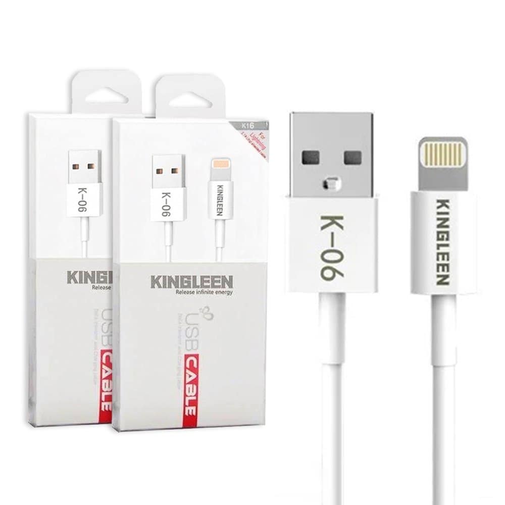 2 Pack KINGLEEN 1M Fast Charging Lightning Cable