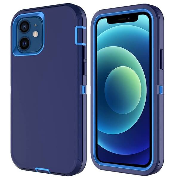For Apple iPhone 12 /12Mini /12 Pro /12 Pro Max Case Drop Resistant Defender Tradies Heavy Duty Rugged Shockproof Tough Cover