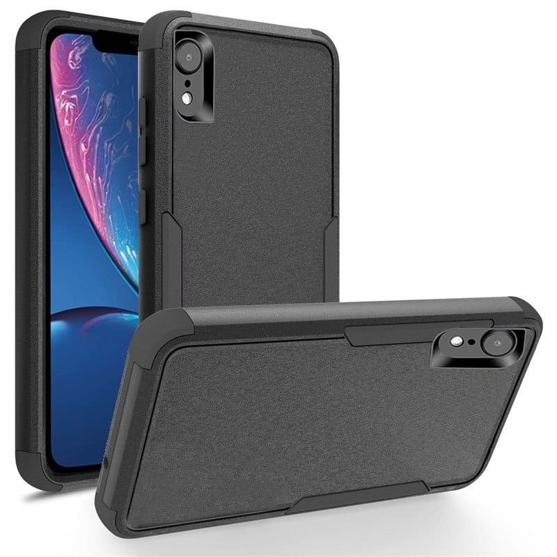 For Apple iPhone X / XS / XS Max / XR 3in1 Case Drop Resistant Defender Tradies Hybrid Armor Heavy Duty Rugged Shockproof Tough Cover