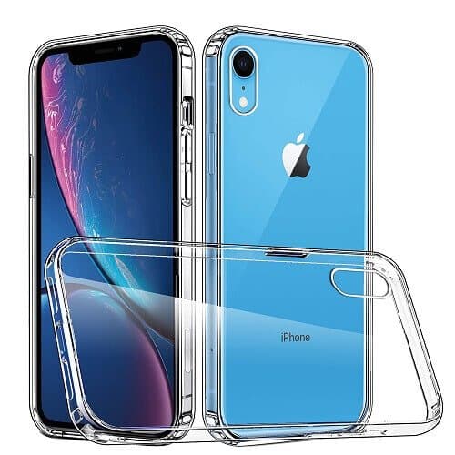 For Apple iPhone X / XS / XS Max / XR Clear Case Slim With 4 Corners [Shock Absorption] Hard Back Soft Bumper Cover
