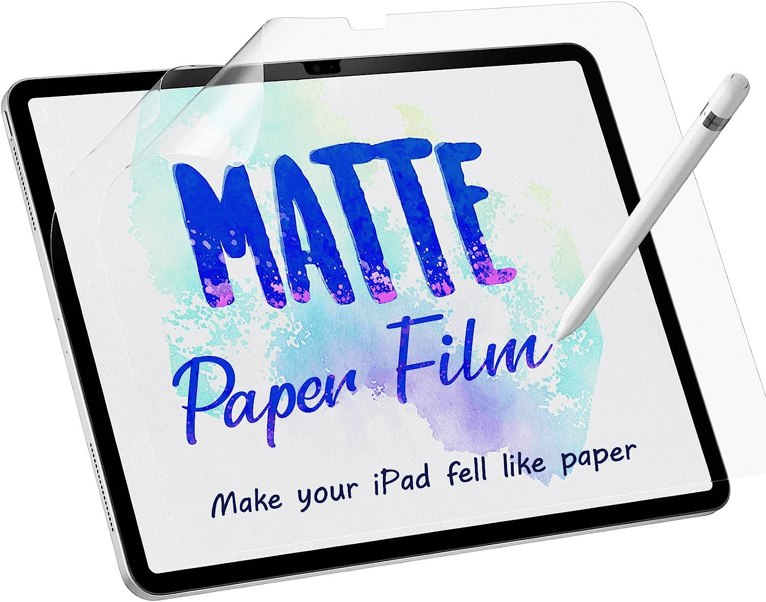 Like Paper Matt Pencil Sketch Film Screen Protector  To Draw Sketch For iPad 10th / 9th / 7th / Air 4 / Air 5 / Pro 11 12.9 2022