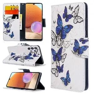For Samsung Galaxy A32 5G | A32 4G Wallet Case Flip Leather Magnetic Stand Cover