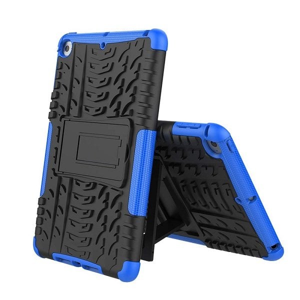 Apple iPad Mini 5 /4 7.9 inch 2019 /2015 Heavy Duty Tough Kickstand Shockproof Case Cover (Black)