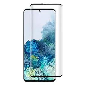 [ 2 Pack ] For Samsung Galaxy S20 | S20 Ultra | S20 FE Full Coverage Tempered Glass LCD Screen Protector Film Guard (Black)