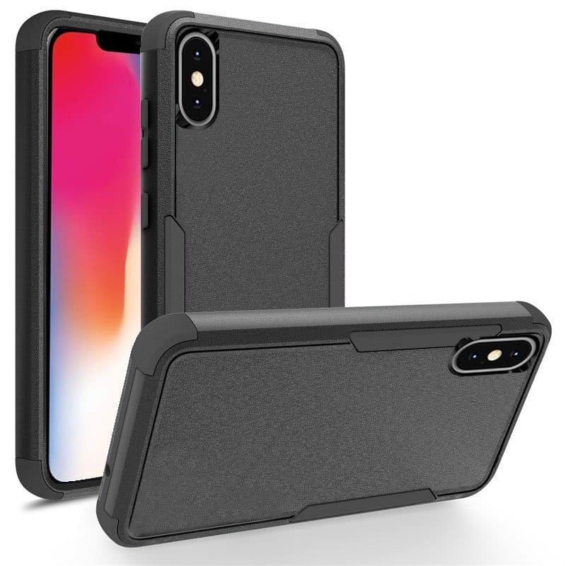 For Apple iPhone X / XS / XS Max / XR 3in1 Case Drop Resistant Defender Tradies Hybrid Armor Heavy Duty Rugged Shockproof Tough Cover