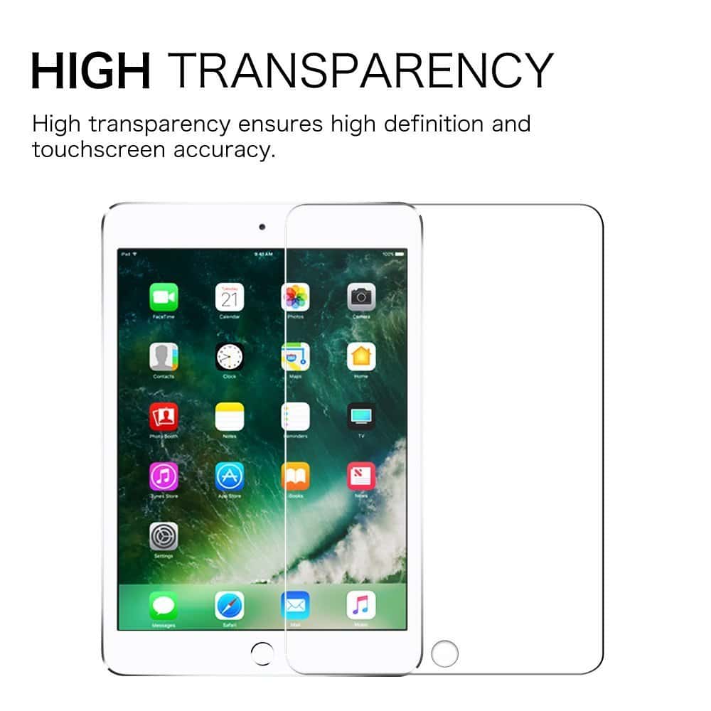 (2 Pack) For Apple iPad 6th /5th Gen Generation /Air 1 /Air 2 / Pro 9.7 inch Tempered Glass Screen Protector Guard