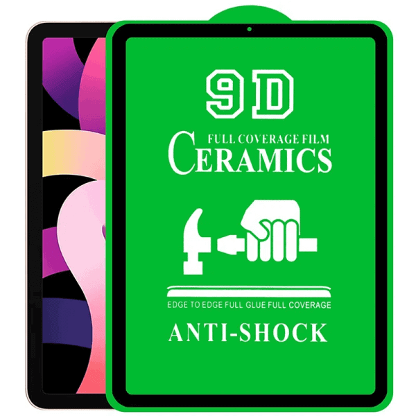 [1 Pack] For Apple iPad Air 4 5 Pro 11 12.9 9D Full Screen Full Glue Ceramic Film