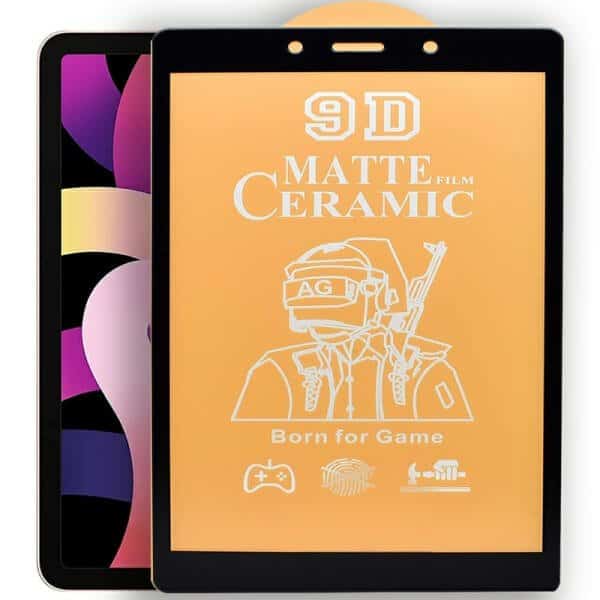 [1 Pack] For Apple iPad Pro 12.9 11 7 8 9th Gen Air 45th Gen Matte Ceramics Screen Protector