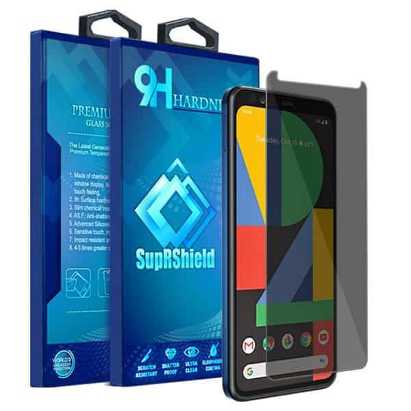 [1 Pack] Google Pixel 4 XL Pixel 4XL SupRShield Anti Spy Privacy Tempered Glass LCD Screen Protector Film Guard