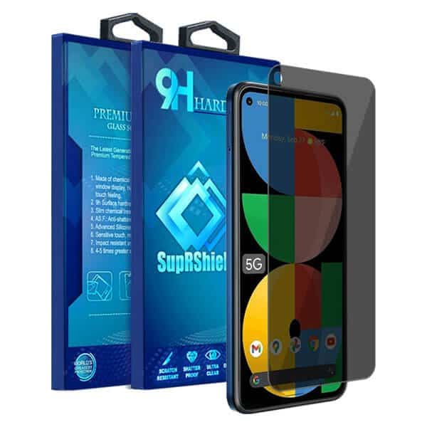 [2 Pack] Google Pixel 5 | 5A 5G Anti Spy Privacy Tempered Glass LCD Screen Protector Film Guard