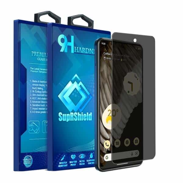 [1 Pack] Google Pixel 7 Pro SupRShield Anti Spy Privacy Tempered Glass LCD Screen Protector Film Guard