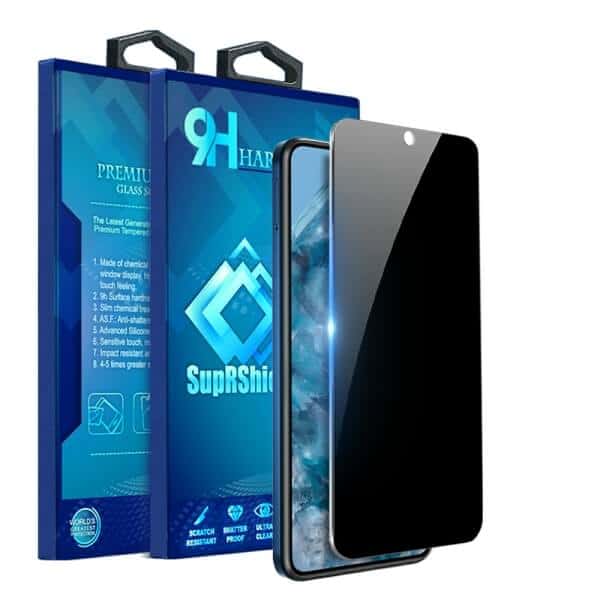 [1 Pack] Google Pixel 8 8A 8 Pro SupRShield Anti Spy Privacy Tempered Glass LCD Screen Protector Film Guard