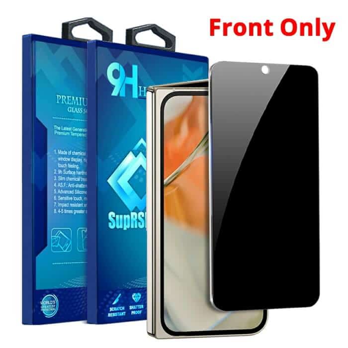 [1 Pack] Google Pixel 9 Pro Fold 5G Anti Spy Privacy Tempered Glass LCD Screen Protector Film Guard (Front Only)