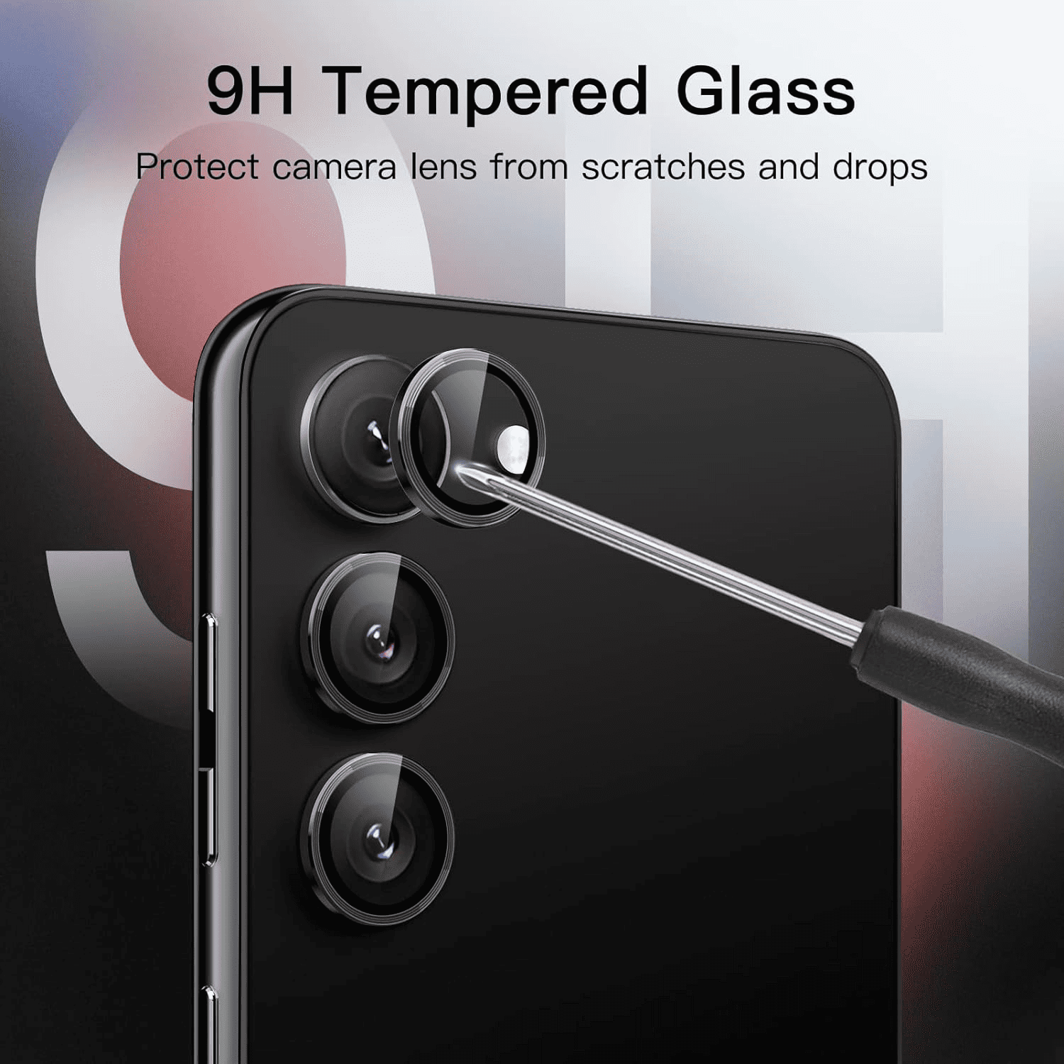 For Samsung Galaxy S23 FE Metal Individual Ring Protector Cover For Camera Lens
