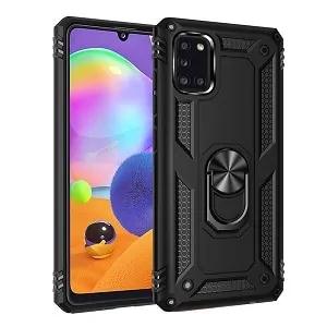Samsung Galaxy A31 Shockproof Magnetic Car Mount Ring Case Cover