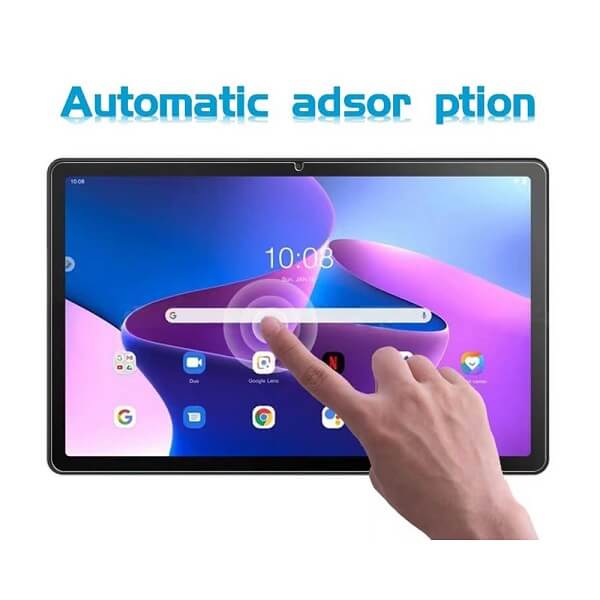 [2 Pack] Lenovo Tab Plus 3rd Gen TB-125FU 10.6 inch 2022 Tempered Glass Screen Protector Anti-Scratch 2.5D Arc Edges Film Guard