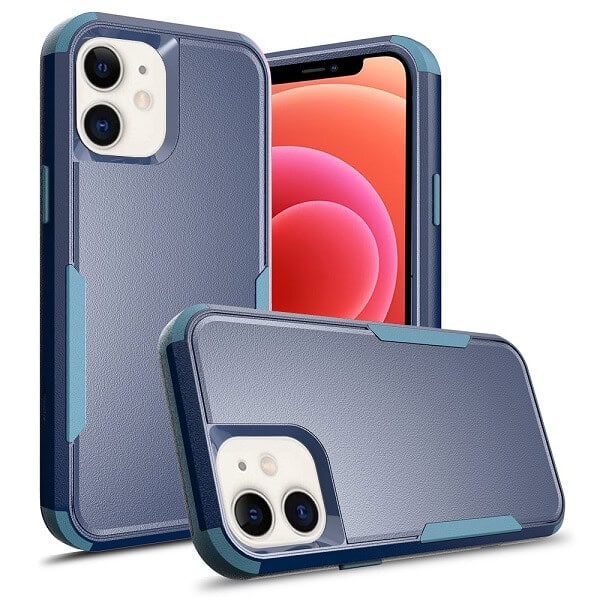 For Apple iPhone 12/12 Pro/ 12 Pro Max /12 Mini 3in1 Case Drop Resistant Defender Tradies Hybrid Armor Heavy Duty Rugged Shockproof Tough Cover