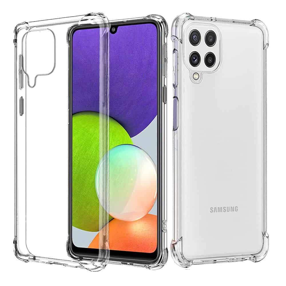 Samsung Galaxy A22 4G Clear Shockproof Case Cover