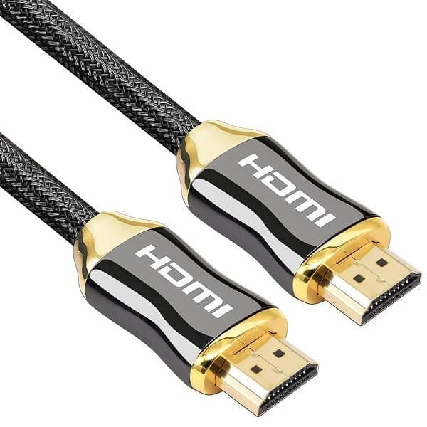 4K 33FT 10M 10 Meters HDMI Cable High Speed Ultra HD 4K 1080p Pro Series with Nylon Crystal Net Zinc Alloy Gold Plated Connector Compatible With PS5 /PS4 /Xbox 360 /Mac /HDTV /Projector /TV Box & Monitor (10m)