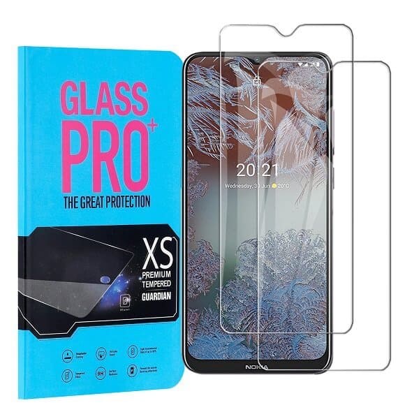 [2 Pack] Nokia G10 Full Coverage Tempered Glass Screen Protector Film Guard (Clear)