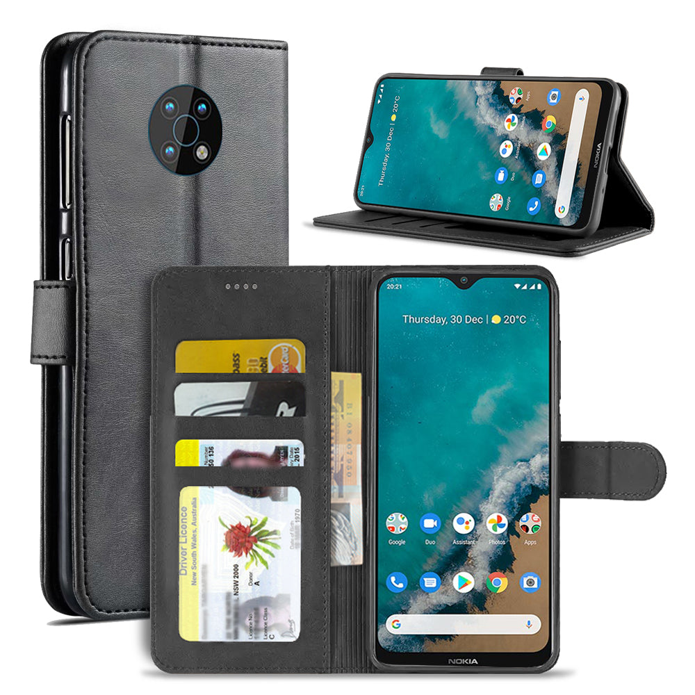 For Nokia C21 Plus SupRShield Wallet Leather Card Holder Flip Protective Shockproof Magnetic Case Cover