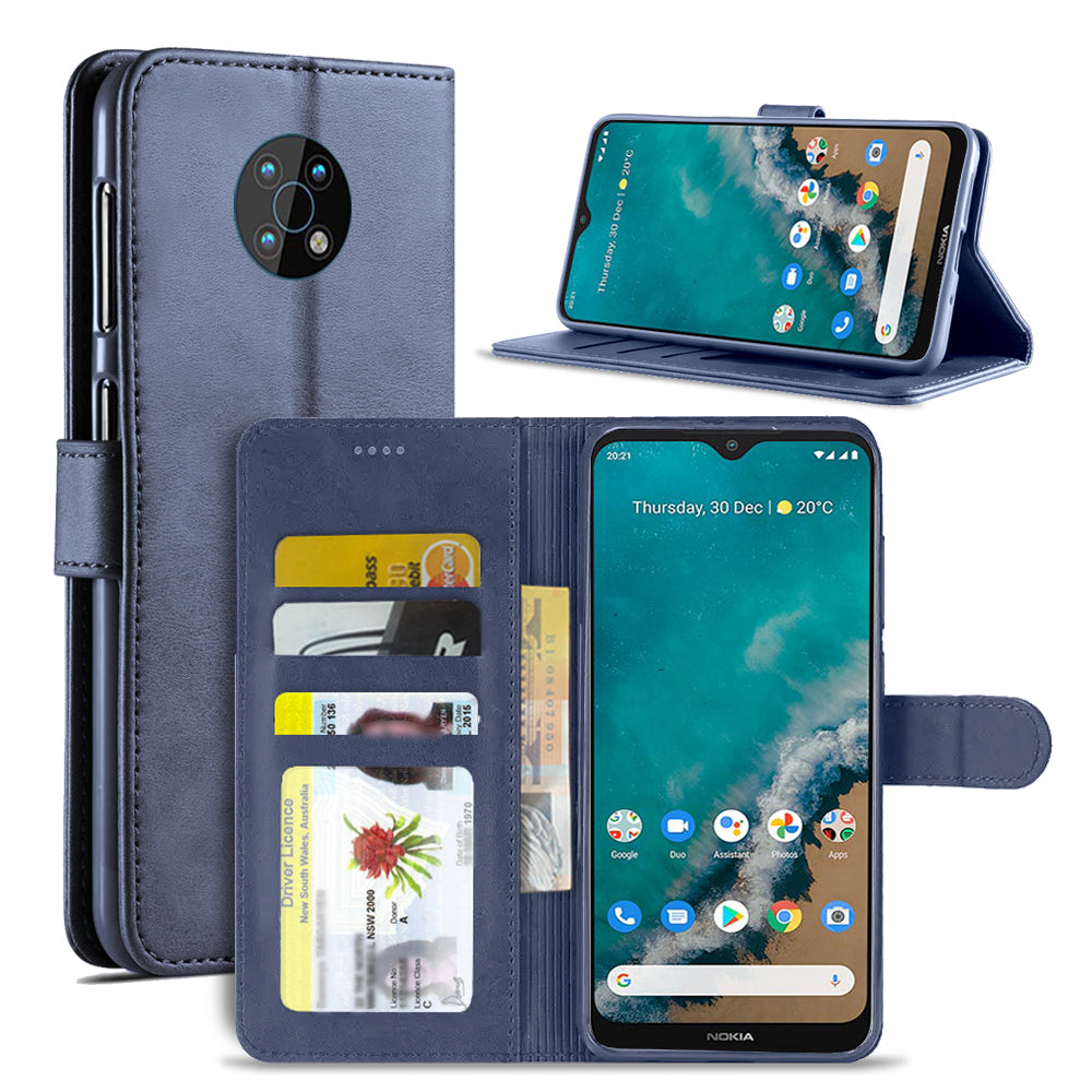 For Nokia C21 Plus SupRShield Wallet Leather Card Holder Flip Protective Shockproof Magnetic Case Cover