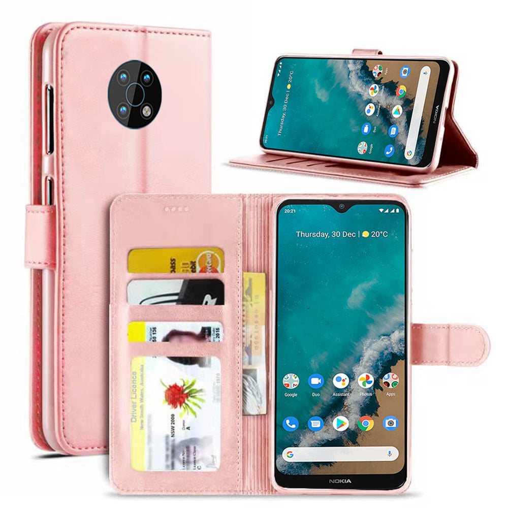 For Nokia C21 Plus SupRShield Wallet Leather Card Holder Flip Protective Shockproof Magnetic Case Cover