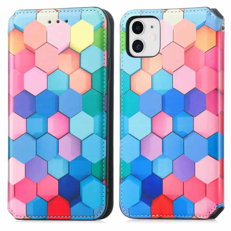 CaseNeo For Apple iPhone 11 /11 Pro / 11 Pro Max Leather Wallet Flip Case With RFID Blocking Credit Card Holder Slots Cover