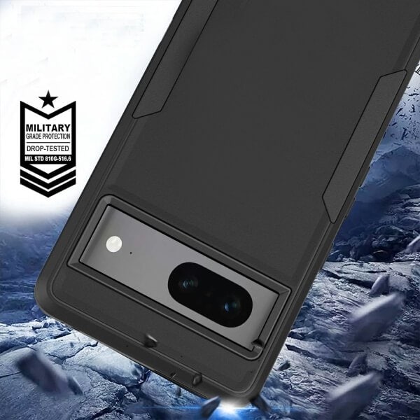 For Google Pixel 7 | 7 Pro| 7A 3in1 Case Drop Resistant Defender Tradies Hybrid Armor Heavy Duty Rugged Shockproof Tough Cover