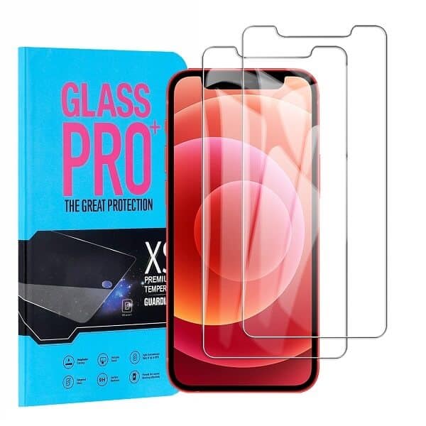 [2 Pack] For Apple iPhone 12 /12 Pro / 12 Mini / 12 Pro Max Screen Protector Tempered Glass Anti Scratch Film Guard