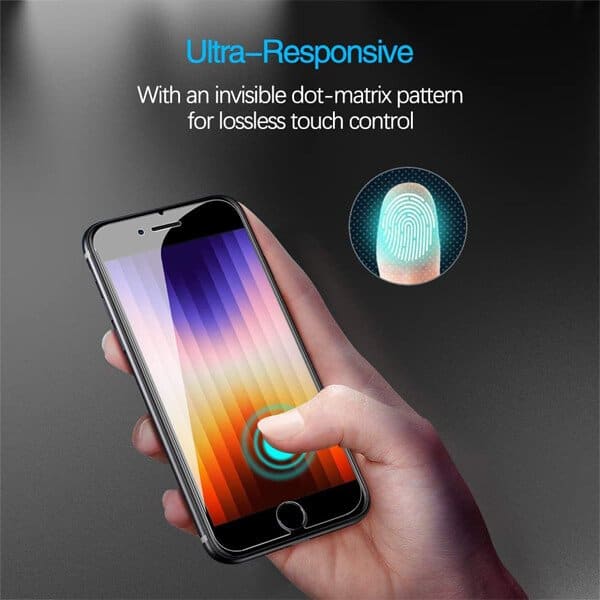 [2 Pack] Apple iPhone SE 2022 Anti Spy Privacy Tempered Glass LCD Screen Protector Film Guard