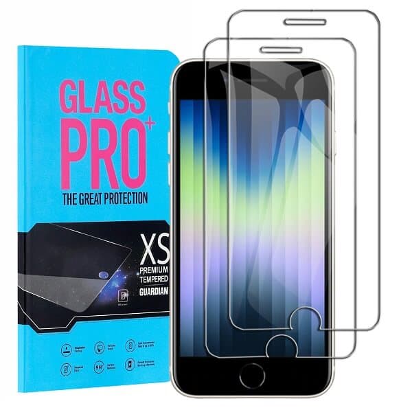 [2 Pack ] Apple iPhone 7 / 8 / SE 2020 /2022 / 7 Plus / 8 Plus Screen Protector Tempered Glass LCD  Film Guard