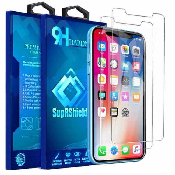 [2 Pack ] Apple iPhone X XS Tempered Glass LCD Screen Protector Film Guard