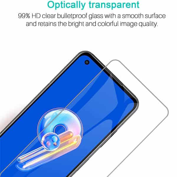 [2 Pack] Asus Zenfone 9 Full Coverage Tempered Glass Screen Protector Film Guard