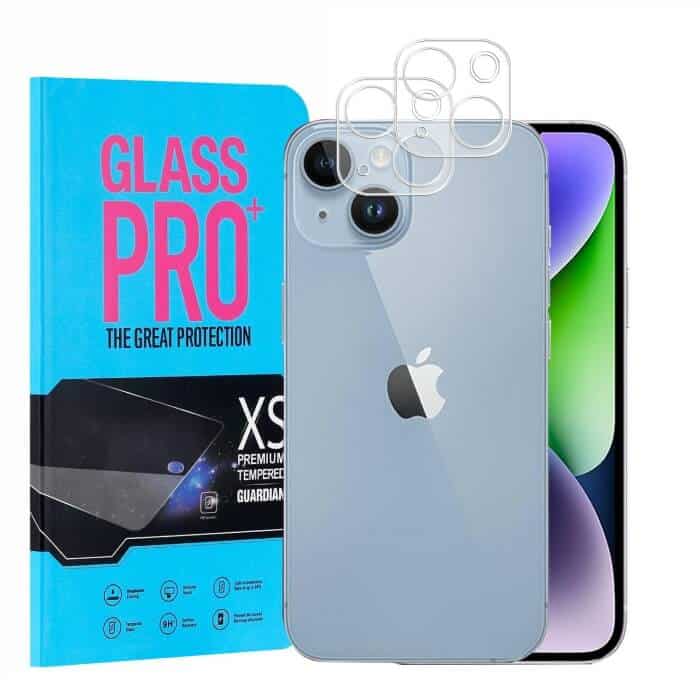 [ 2 Pack ] For Apple iPhone 14 | 14 Pro | 14 Pro Max | 14 Plus Camera Lens Protector Anti Scratch Tempered Glass Film Guard