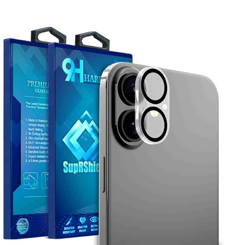 [ 2 Pack ] For Apple iPhone 16 16 Pro 16 Pro Max 16 Plus Camera Lens Protector Anti Scratch Tempered Glass Film Guard (1)