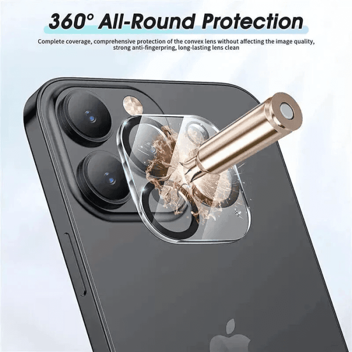 [ 2 Pack ] For Apple iPhone 16 16 Pro 16 Pro Max 16 Plus Camera Lens Protector Anti Scratch Tempered Glass Film Guard