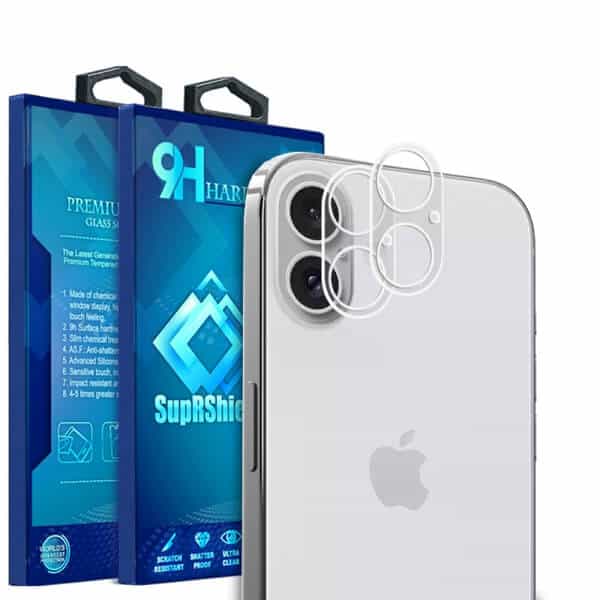 [ 2 Pack ] For Apple iPhone 16 | 16e | 16 Pro | 16 Pro Max | 16 Plus Camera Lens Protector Anti Scratch Tempered Glass Film Guard