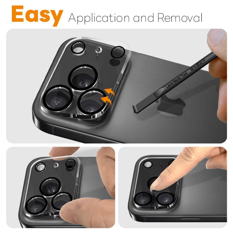 [ 2 Pack ] For Apple iPhone 17 17 Air 17 Pro 17 Pro Max Camera Lens Protector Anti Scratch Tempered Glass Film Guard