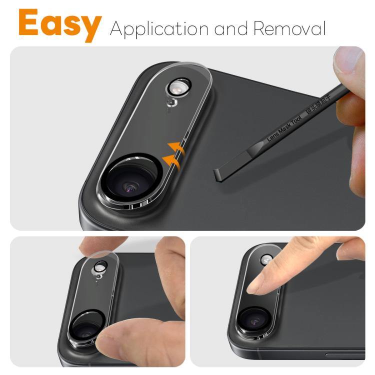 [ 2 Pack ] For Apple iPhone 17 | 17 Air | 17 Pro | 17 Pro Max Camera Lens Protector Anti Scratch Tempered Glass Film Guard