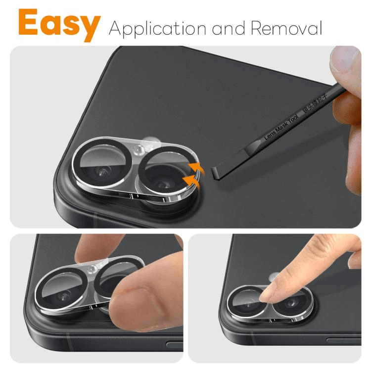 [ 2 Pack ] For Apple iPhone 17 | 17 Air | 17 Pro | 17 Pro Max Camera Lens Protector Anti Scratch Tempered Glass Film Guard
