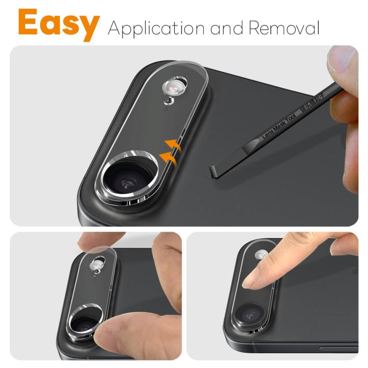 [ 2 Pack ] For Apple iPhone 17 | 17 Air | 17 Pro | 17 Pro Max Camera Lens Protector Anti Scratch Tempered Glass Film Guard