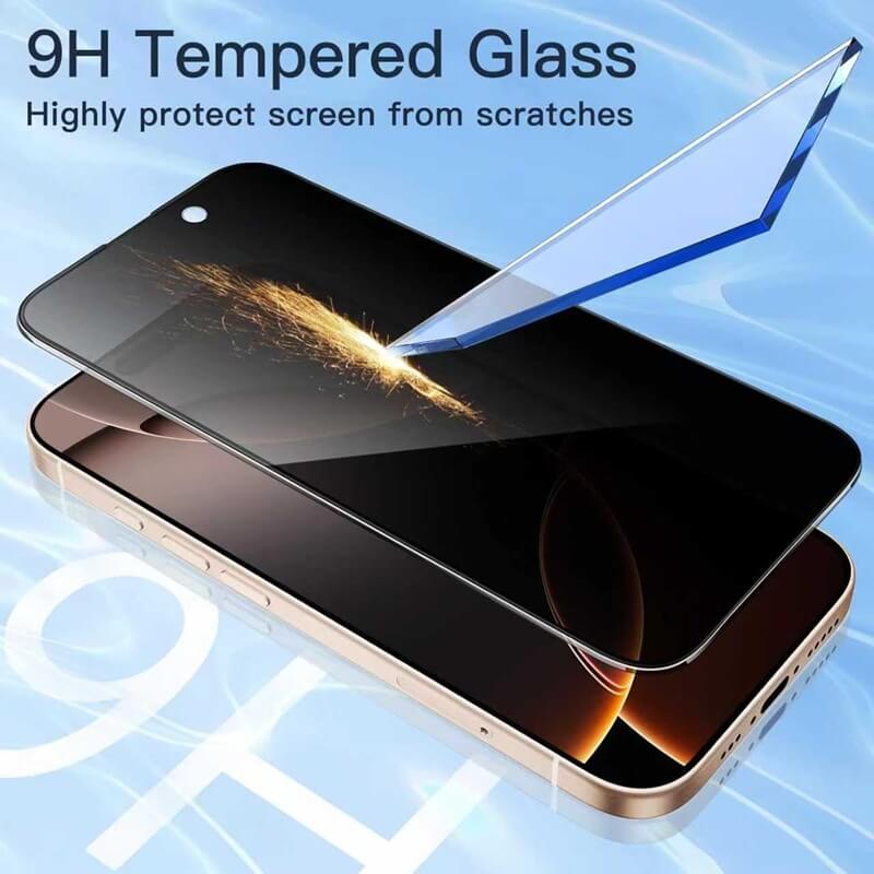 [2 Pack] For Apple iPhone 17 17 Pro 17 Pro Max 17 Air SupRShield Anti Spy Privacy Tempered Glass LCD Screen Protector Film Guard