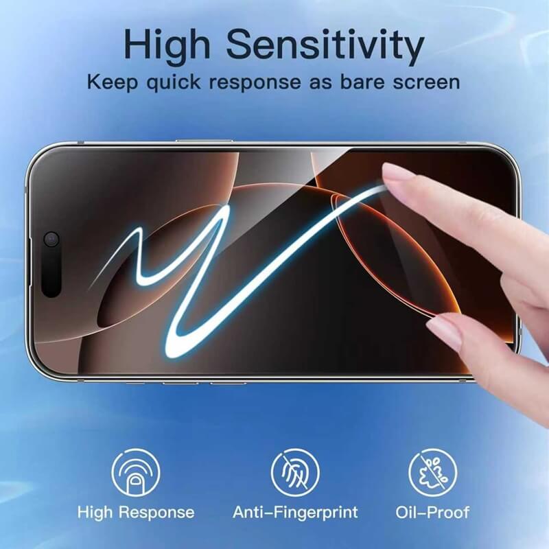 [2 Pack] For Apple iPhone 17 | 17 Pro | 17 Pro Max | 17 Air SupRShield Anti Spy Privacy Tempered Glass LCD Screen Protector Film Guard