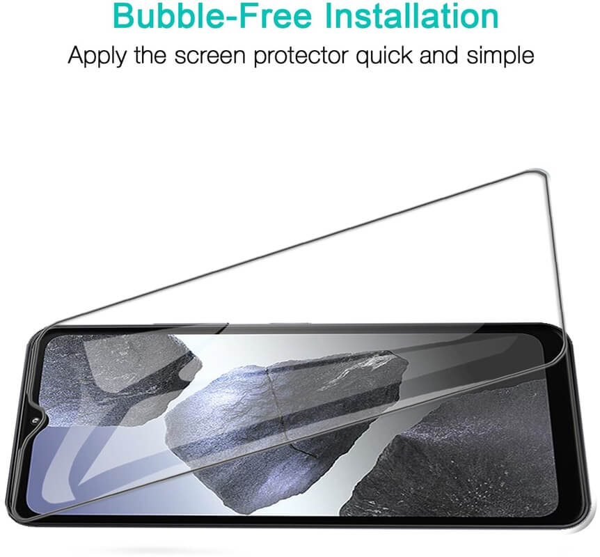 [2 Pack] For HMD Aura 2 Tempered Glass LCD Screen Protector Film Guard (Clear) (3)