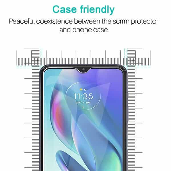 [2 Pack] For Motorola Moto G50 5G Tempered Glass Screen Protector Film Guard (Clear)
