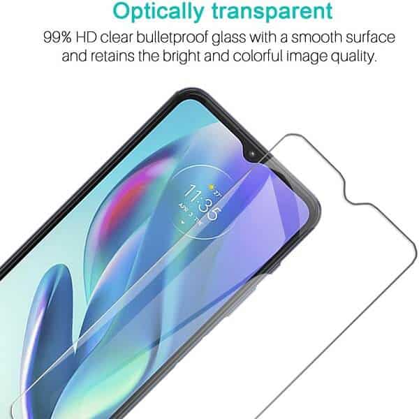 [2 Pack] For Motorola Moto G50 5G Tempered Glass Screen Protector Film Guard (Clear)