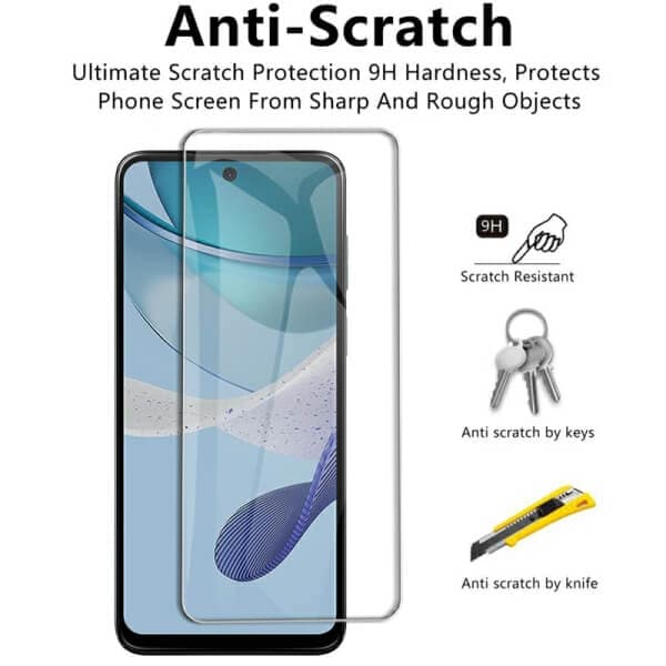 [2 Pack] For Motorola Moto G53 5G Tempered Glass LCD Screen Protector Film Guard (Clear)