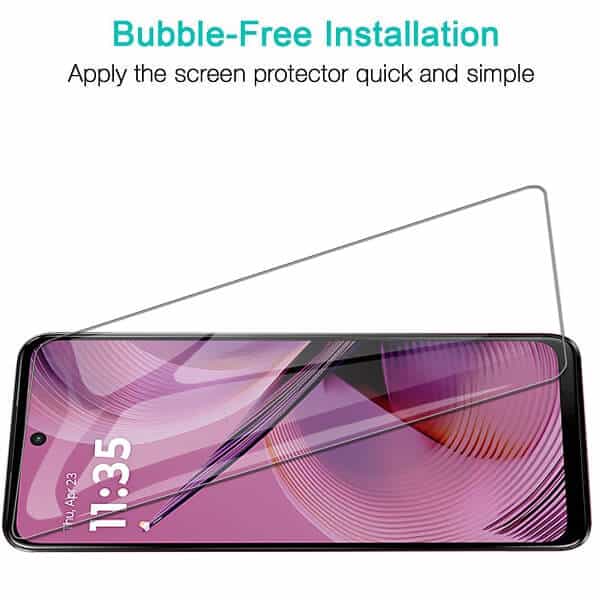 [2 Pack] For Motorola Moto G55 5G Tempered Glass LCD Screen Protector Film Guard